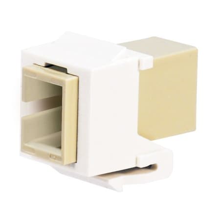 Panduit Sc Simplex Adapter Module, Iw, Cerami (10 Pack), 10PK NKSCMZIW